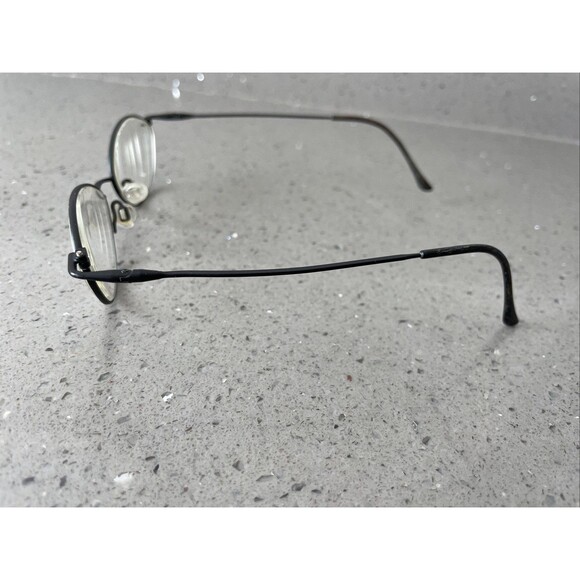 Milan By Tura Design Vintage Eyeglasses Mod. N004 EBO BRN 47-18 - Picture 3 of 12